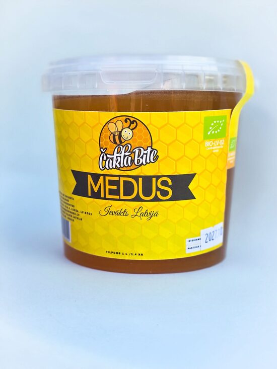 Dažādu ziedu bio medus 2025