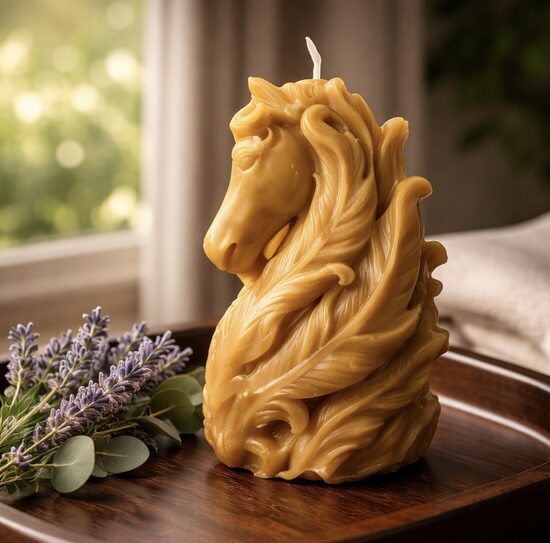 Beeswax Candle “Horse”